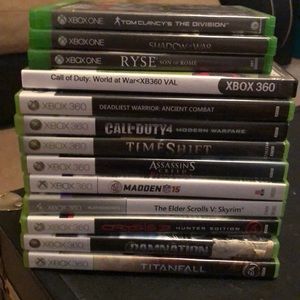 XBox 360 and XBox One